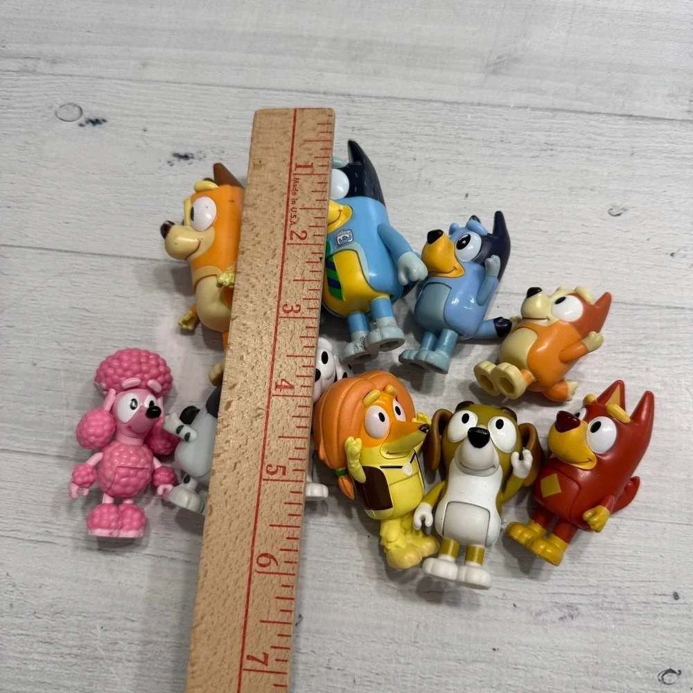 Bluey and friends figures bundle 10‎ total